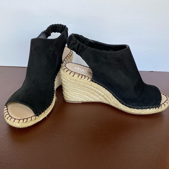 CHARLES BY Nadia Epsadrille Wedges Size 7.5 - Picture 9 of 9